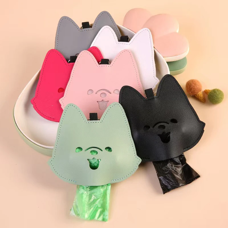 Dog Poop Bags Holder Biodegradable Waste Bag Dispenser for dog poop bag holder