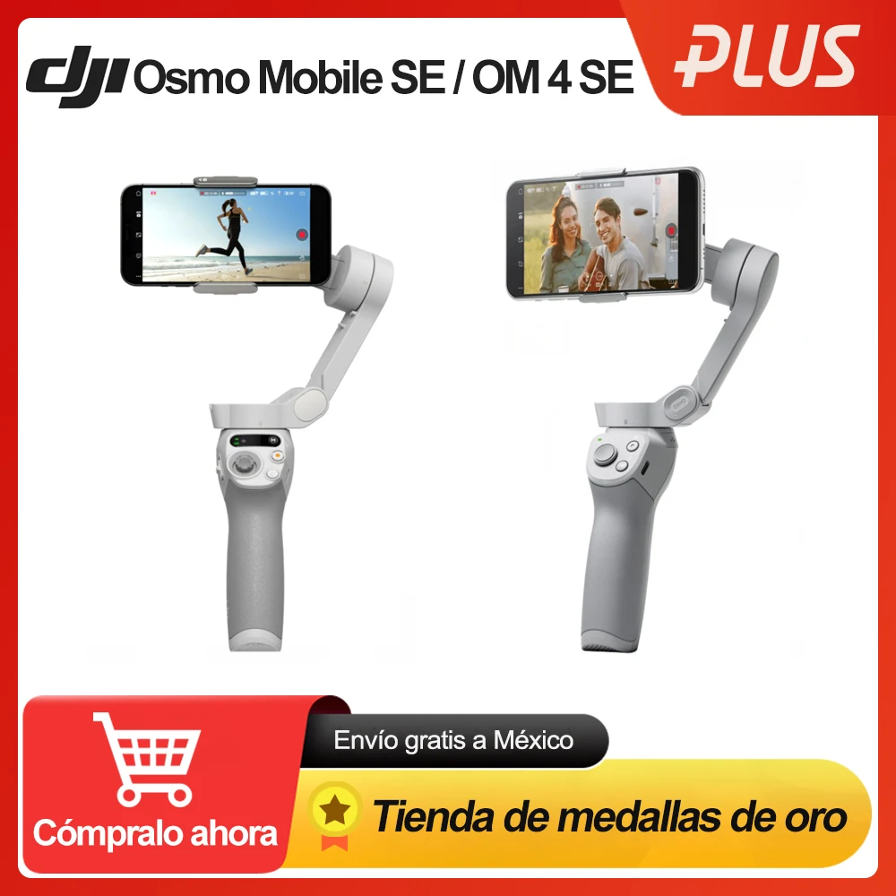 DJI Osmo Mobile SE OM 4 OM4 Handheld Gimbal Stabilizer for Smartphone  Tripod Selfie Stick 3 axis Stabilization Magnetic Design