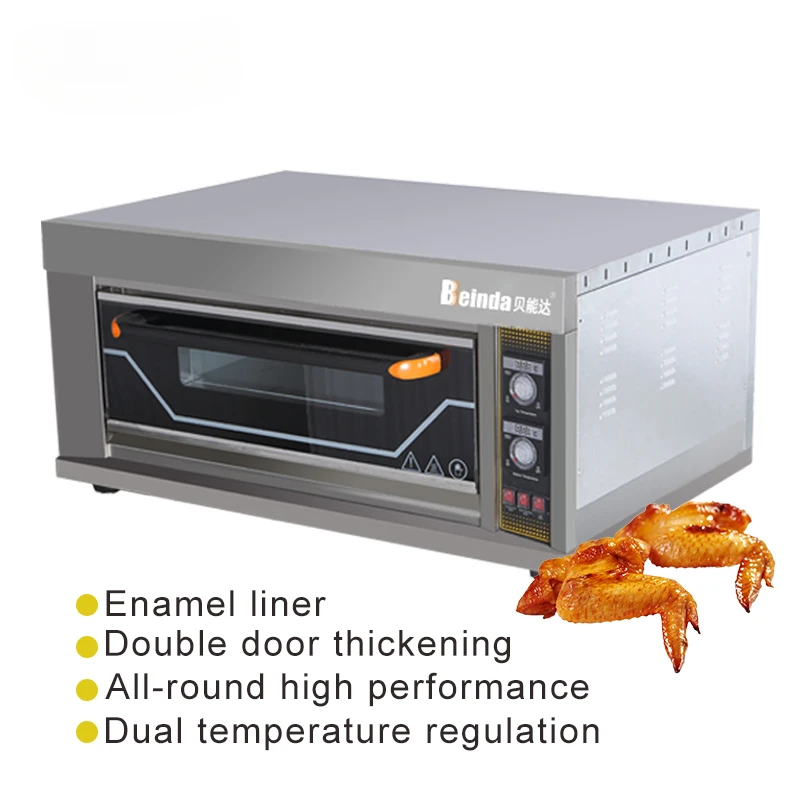 Popular Baking Equipment 3 Deck 9 Trays Crown A Electric Deck Oven for Bakery