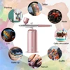 Airbrush Nails with Compressor Aerografos for Pastry Portable Airbrush Kit for Makeup Painting Cake Craft Cordless Airbrush Nail 2
