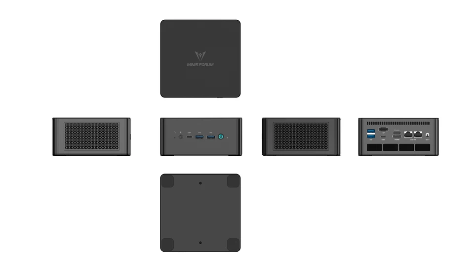 MINISFORUM UM890 Pro Mini PC AMD Ryzen 9 8945HS Windows 11 Mini