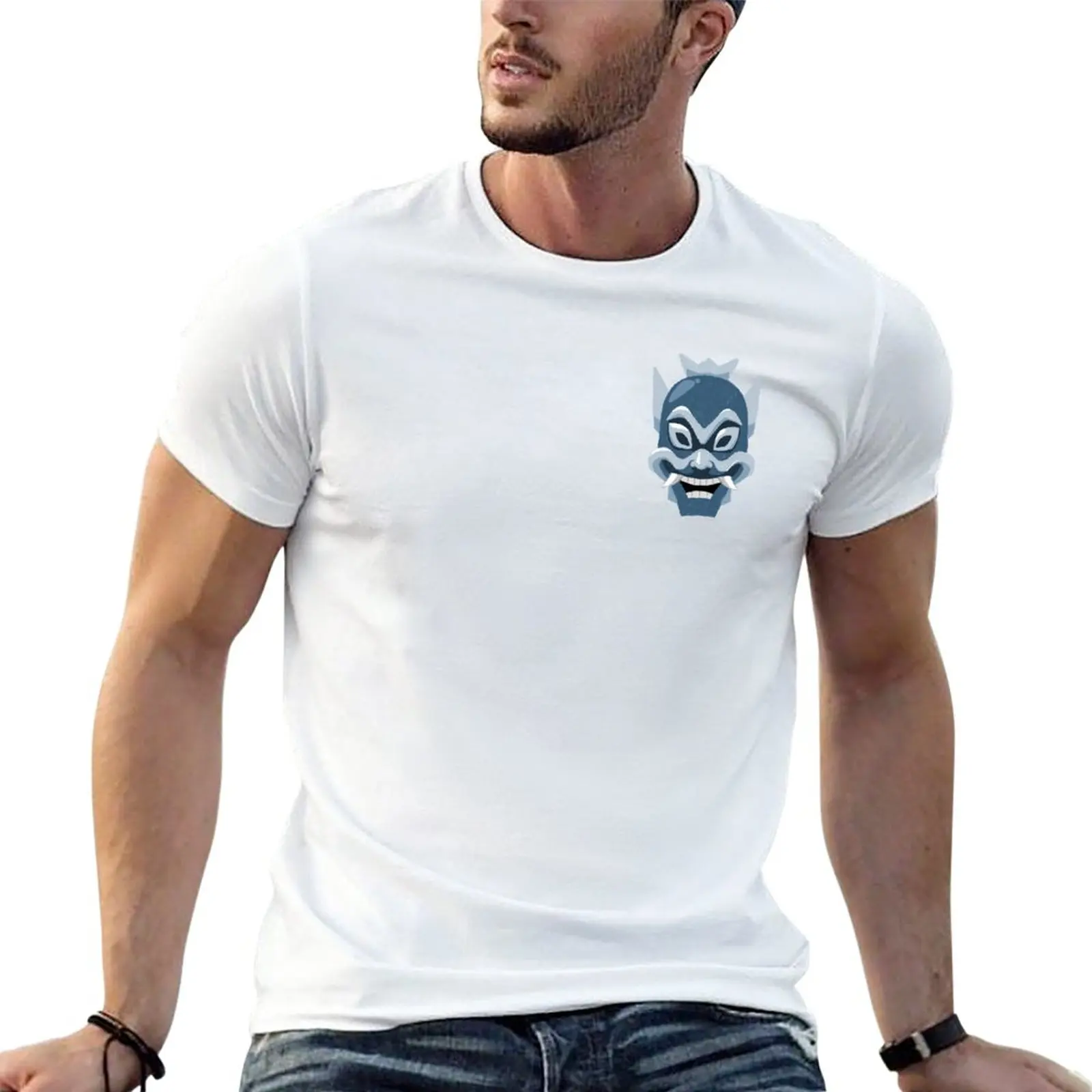 

The Blue Spirit T-Shirt cute clothes blacks anime clothes korean fashion T-shirt men