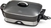 06857 16-inch Electric Foldaway Skillet, Black 2