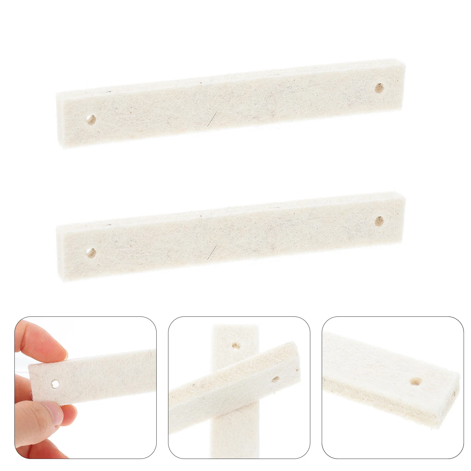 

2pcs Exercise Bike Brake Pads Professional Fitness Bike Brake Blocks Resistance Drag Pad for Bike Brake Pads Replacement Part