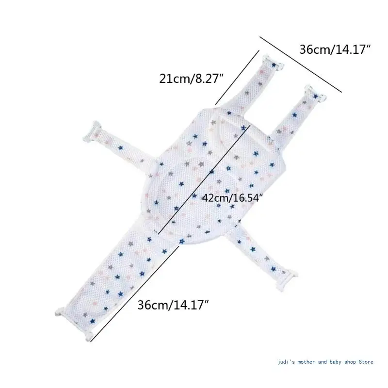 67JC Universal Baby Bath Support Net Breathable Newborn Bathtub Shower Mesh Mat baby bath support pad,baby bath tool