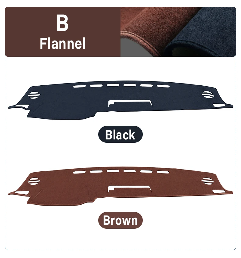 Für Toyota RAV4 XA40 2013 2014 2015 2016 2017 2018 Auto Dashboard Matte Sonnenschutz Nicht-slip Pad Abdeckung zubehör – Detail 7