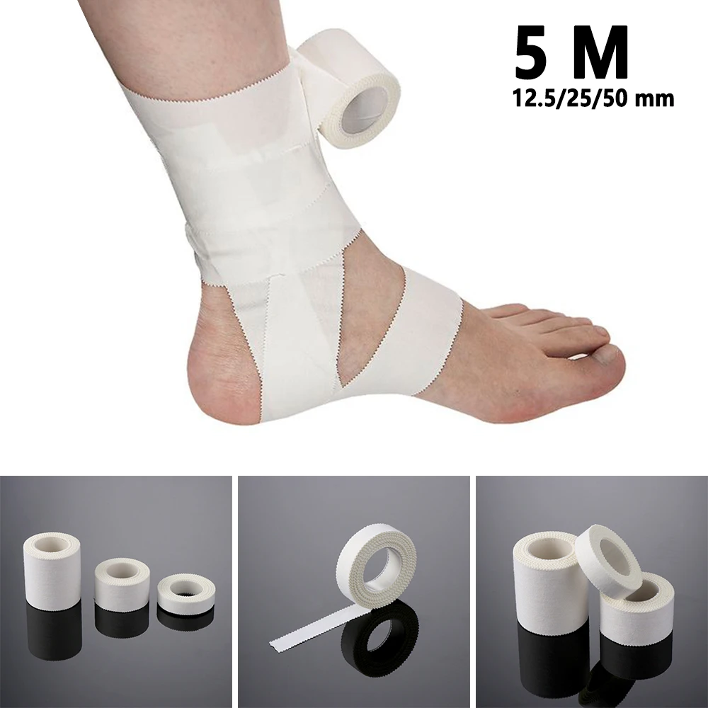 White Sports Elastic Bandages Selfadhesive Elastic Bandage 5