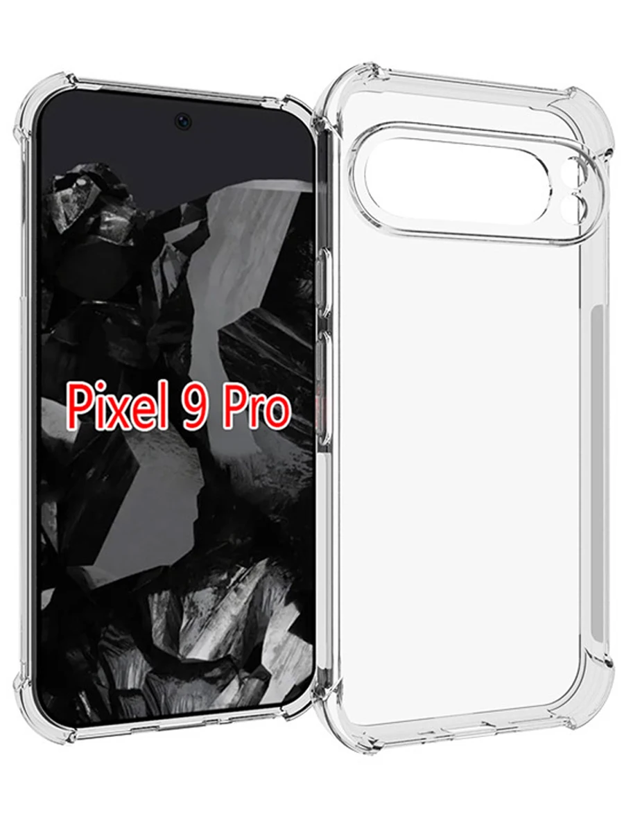 Custodia Antiurto Con Cuscino D'Aria Per Google Pixel 9 Pro 5G Custodia Morbida Per Telefono In Tpu Con Airbag Trasparente Per Google Pixel9 Pro