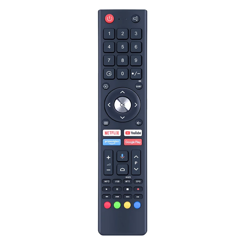 RM-C3362 RM-C3367 RM-C3407 JVC 스마트 HDTV 안드로이드 TV LT-32N3115A LT-40N5115A LT-50N7115A용 음성 리모컨