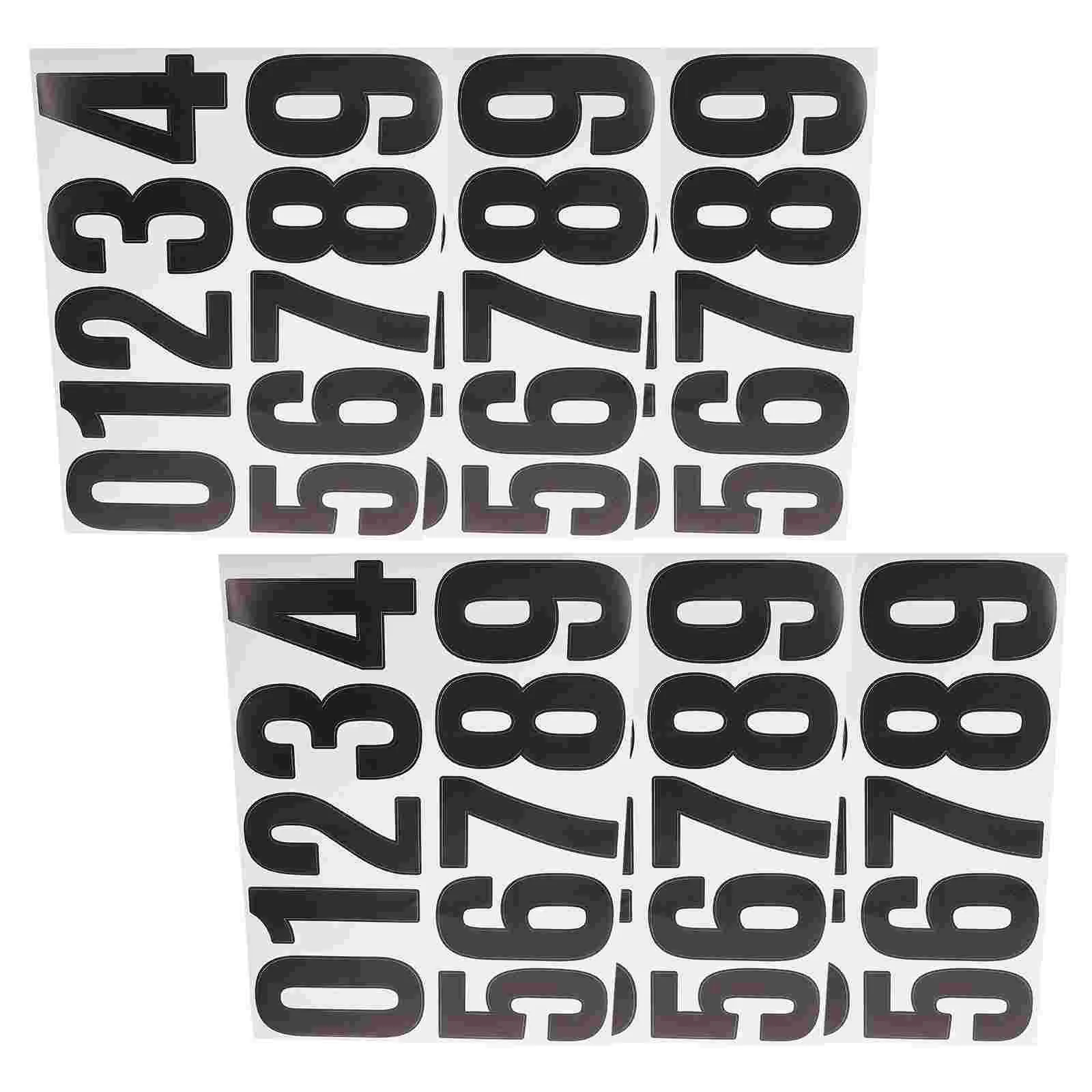 

Portable Large Safe Mailbox Number Waterproof Adhesive Door Number Diy Number Mailbox Numbers for Marking Outdoor