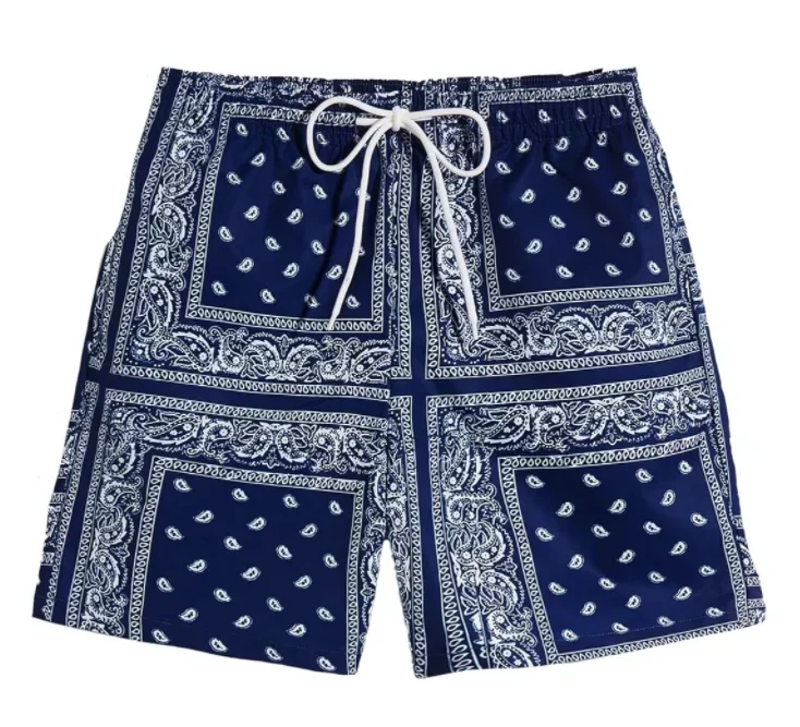 New 3D Print  Bandana Clothing Fashion Men Women Shorts Plus Size S-7XL Streetwear Pants Cargo Shorts Men Basketball Summer 3