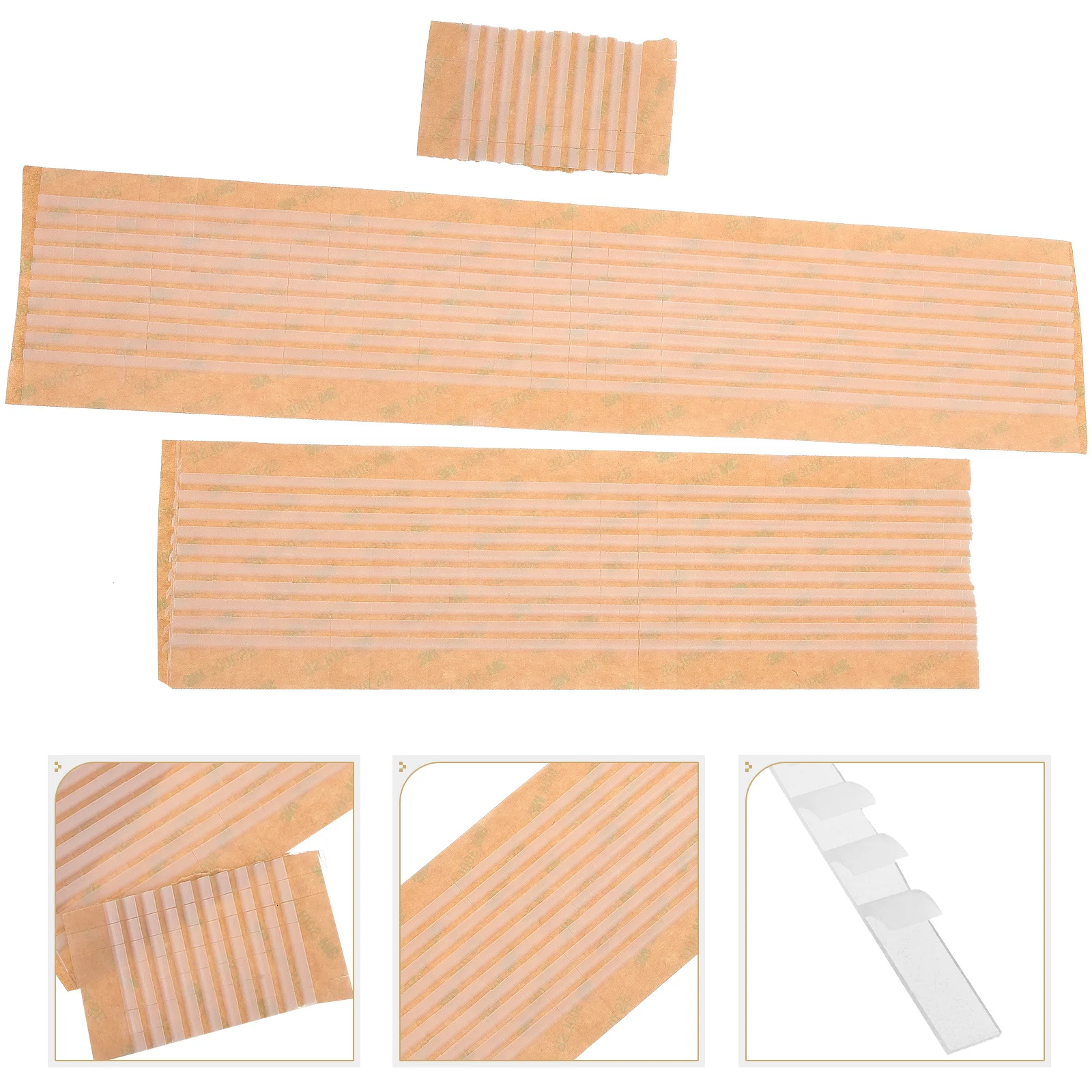 

100 Pcs Other Clothing Hangers Silicone Grip Tape for Silica Gel Non-skid Strips