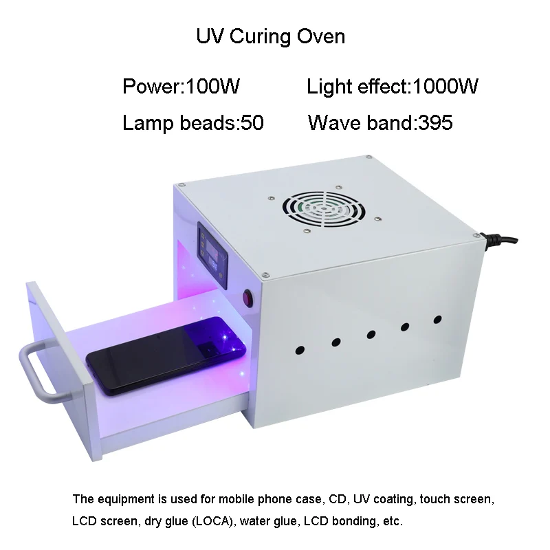 Shoe Led Light Machine Box UV Lamp Sole Upper Rubber Crystal Shoes