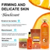 Gluta Master GLUTATHIONE+CORROT Skincare Set Lightening Moisturising Exfoliating Smooth Speedy Glowing skin for Dark Skin Women 3
