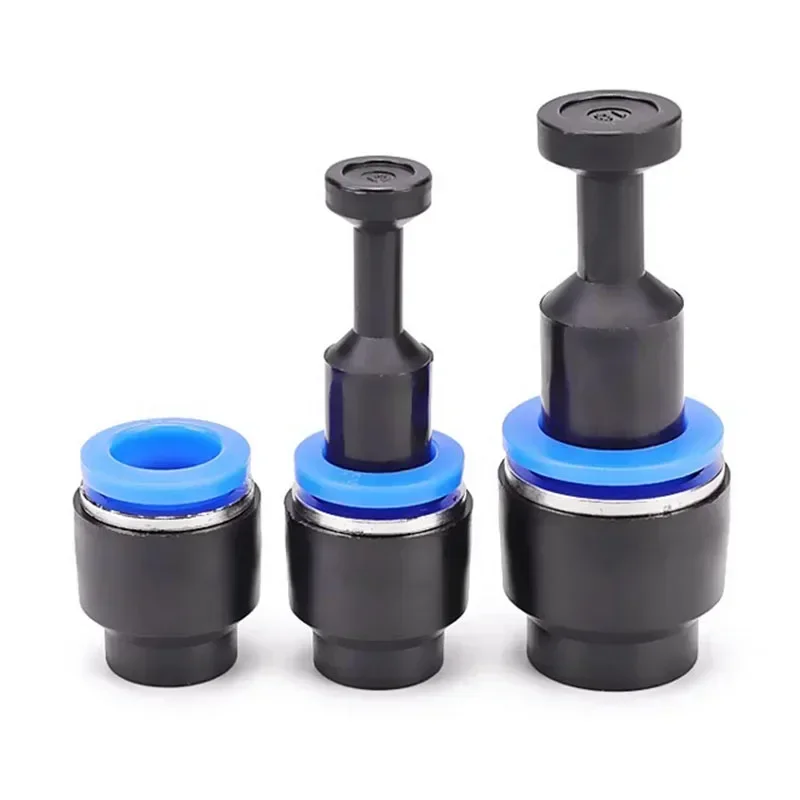 20-Pack 6mm Push-to-Connect Fitting Plugs - Quick Connect Tube Connectors For Air & Water Lines