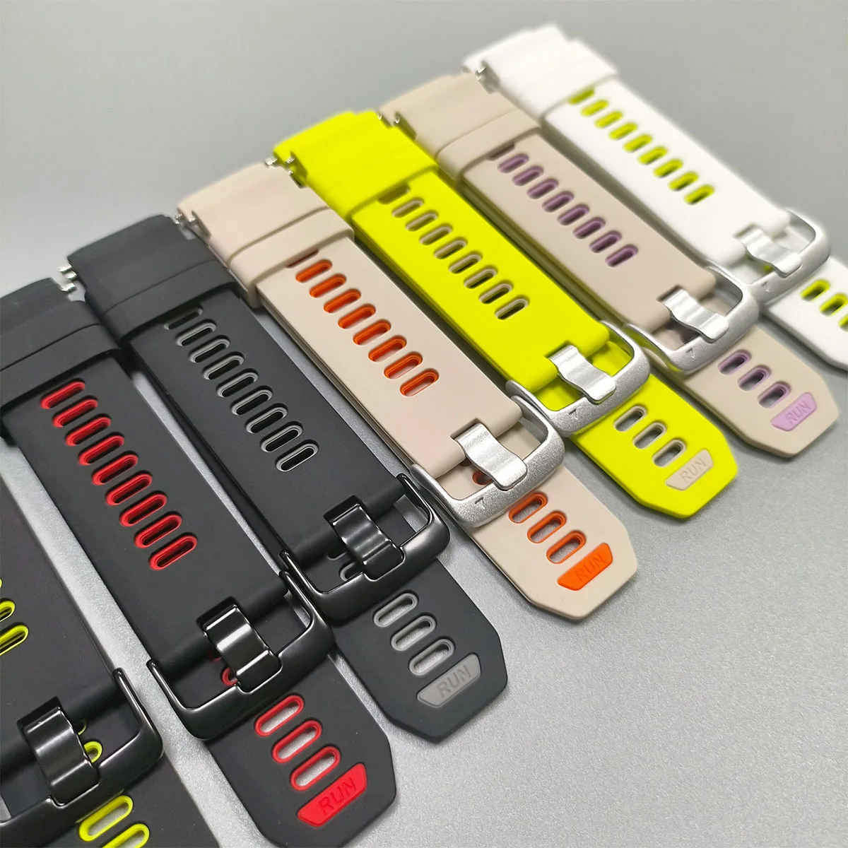 Official Silicone Sport Band Replacement Strap for Garmin Forerunner Series