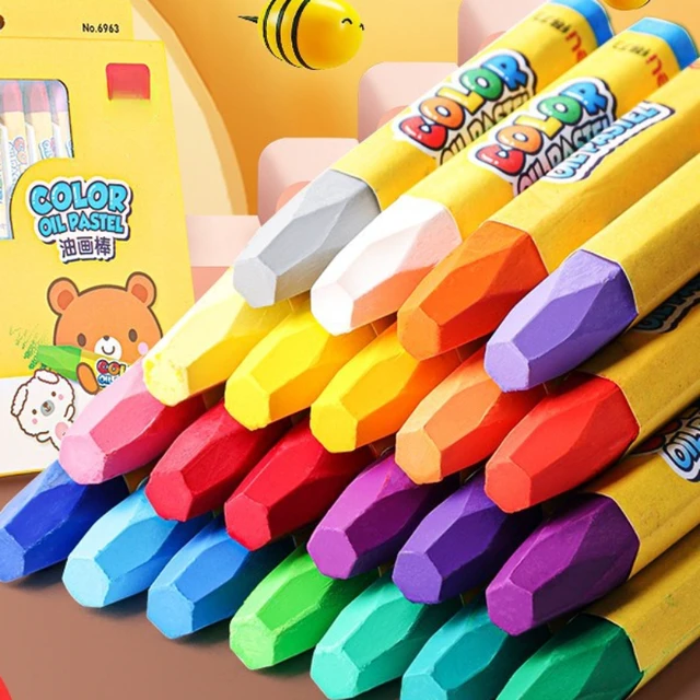 8/12/24 Colors Crayons Creative Cartoon Drawing Non-Toxic Oil