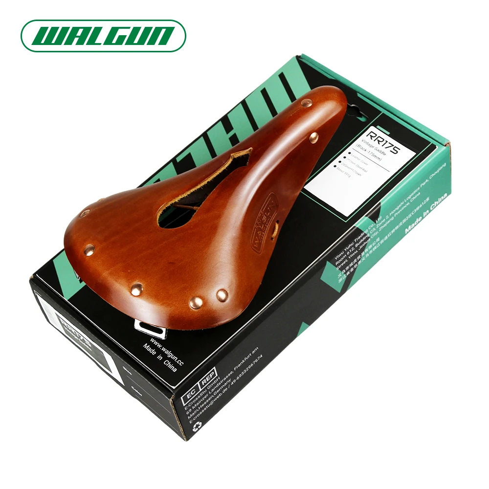 walgun 本革製レザーサドル WALGUN Bicycle Saddle Handcrafted Vintage Leather Saddles