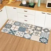 Pvc Carpet for Kitchen Floor Mat Waterproof Home Decoration Rug Oil-proof Anti-slip Long Foot Mats Alfombra Vinilicas Cocina 2