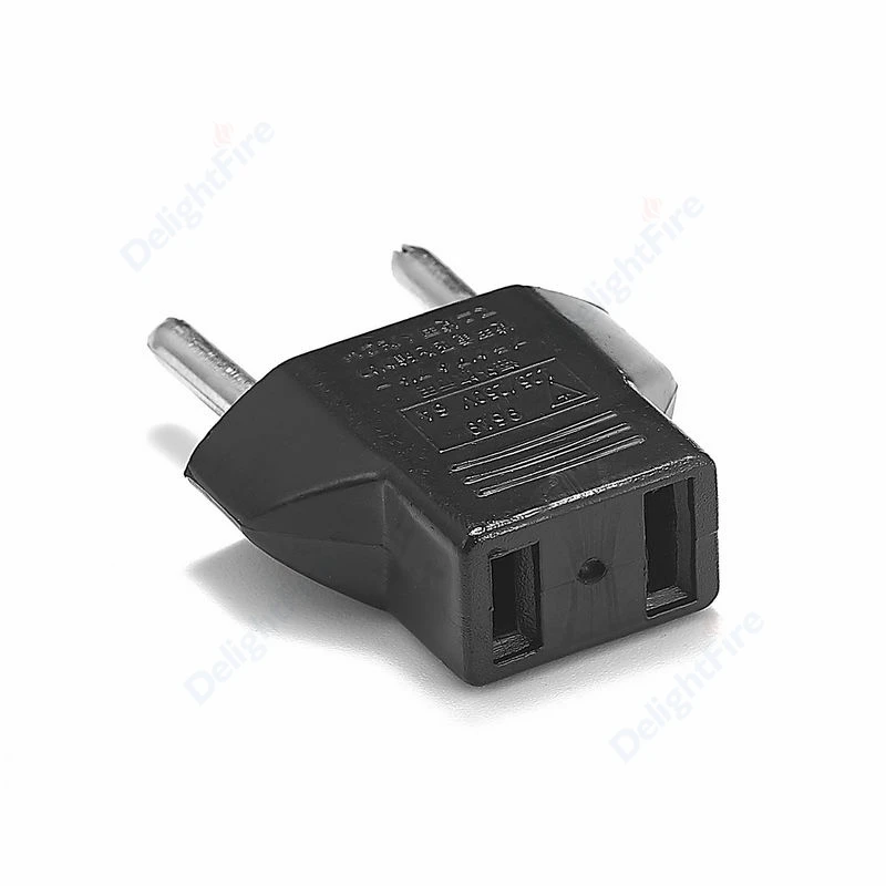 Universal Travel Adapter for European Outlets - Power Converter for US to EU Plugs