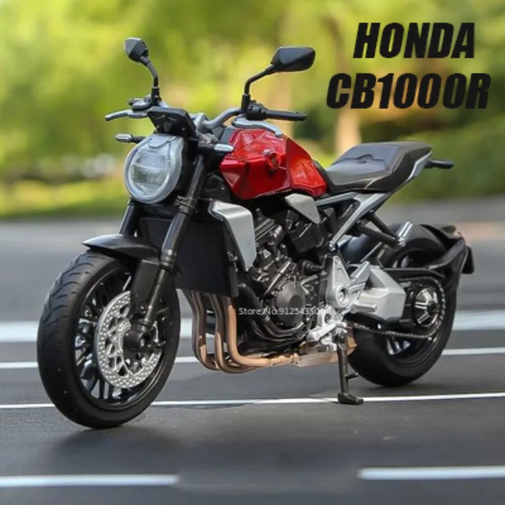 

1/12 Scale HONDA CB1000R Toy Motorcycle Model Scale Alloy Diecast Static Model Motorcycle Toys for Kids Gift Collect Decorations