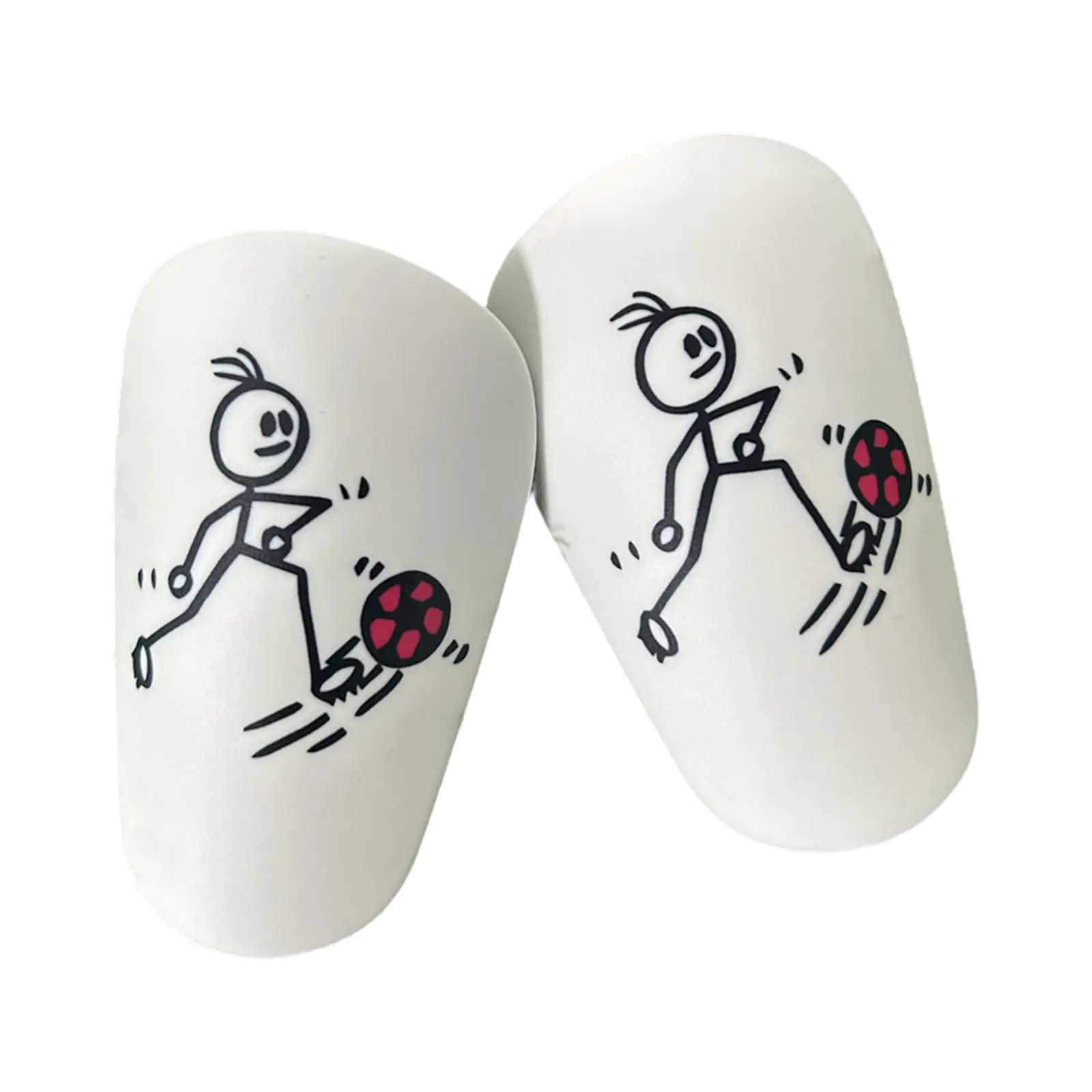 1 Pair Mini Soccer Shin Guards, Football Training Shin Guards, Compact Leg