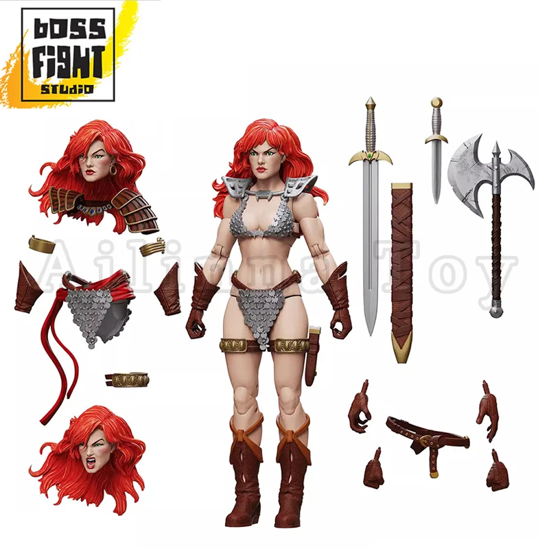 Pre-Order]Boss Fight Studio 1/12 Action Figure Red Sonja