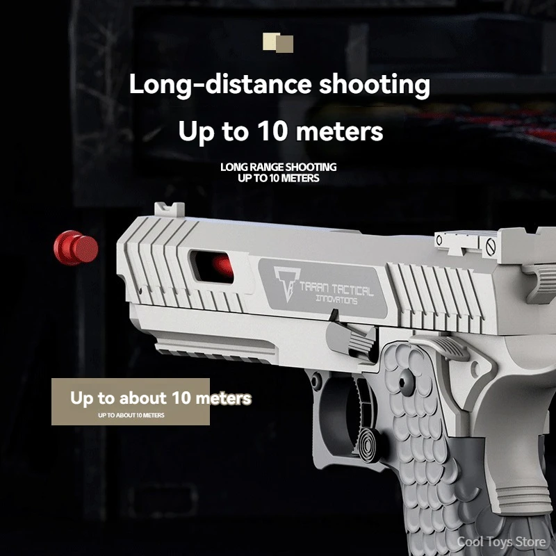 2011 CombatMaster Toy Pistol Fake Air Guns Airsoft Weapons Manual Continuous Shot Launcher Shell Throwing for Adult Men Children 4