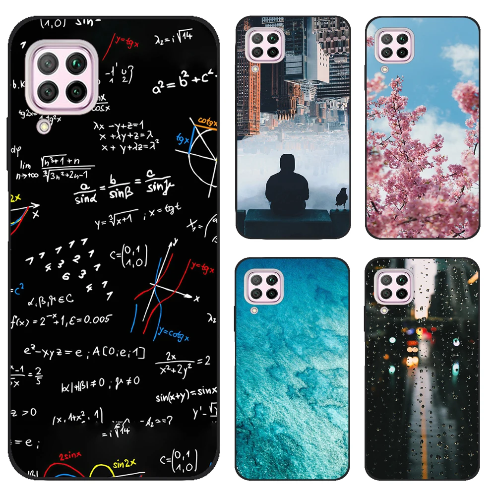 Per Huawei P40 Lite Custodia Per Huawei Nova 7I Custodia Paraurti Su P40Lite Custodia Posteriore In Silicone Antiurto Per Huawei Nova 6Se