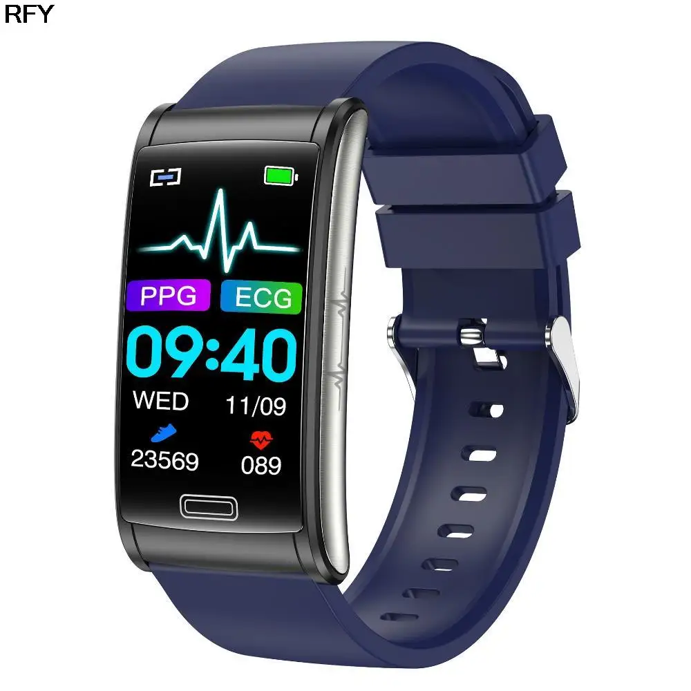 

2023 New E600 Smartwatch ECG+PPG Heart Rate Blood Pressure Blood Glucose Monitoring Smart Watches Men's Waterproof Sports Watch