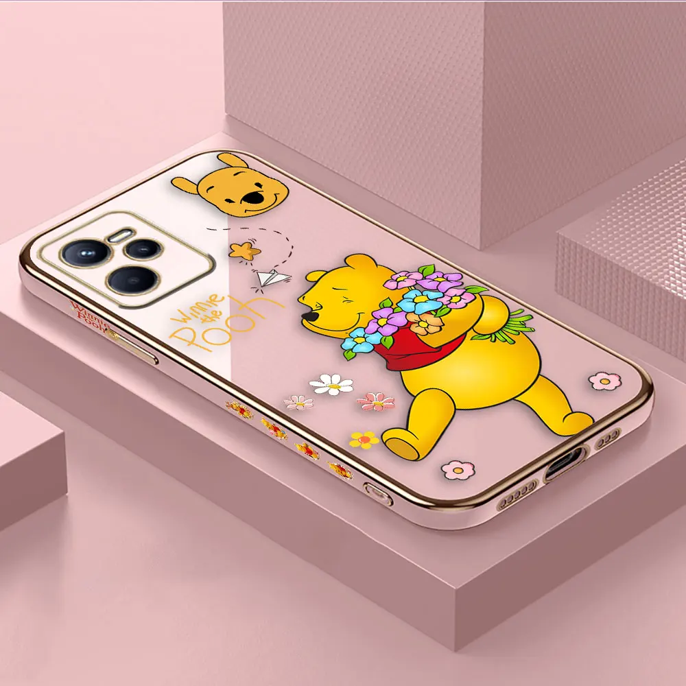 thumbnail image 1 of Disney Winnie The Pooh Honeypot Cover Smooth E-TPU Phone Case REALME GT 2 NEO3 MASTER 7 8 8I 9 9I 10 11 C30 C33 C35 C53 C55 Case, 1 of 5