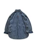 Men's Jacket Indigo Pockets Loose Fit Japanese Style Casual Vintage Clothes Spring Autumn 2