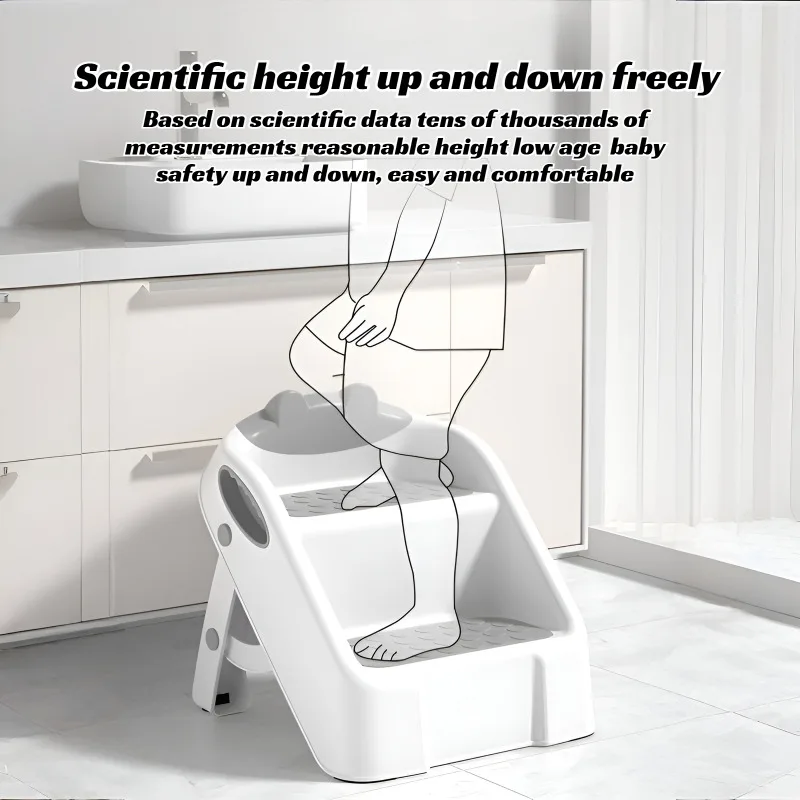 الأطفال المرحاض التدريب خطوة البراز عدم الانزلاق ط...