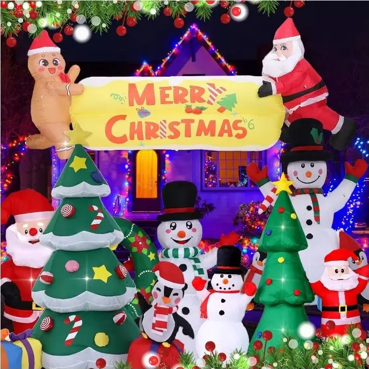 Peluche Navideño De Pingüino Y Papá Noel De 10 Cm | Muñeco De Felpa Para Decoración De Árbol Y Hogar, Regalo Adorable Para Fiestas Y Cumpleaños