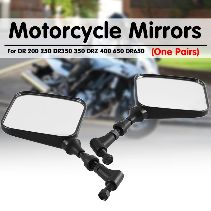 1PairMotorcycleMirrorsRearViewSideMirrorForSuzukiDR200250DR350350DRZ.jpg