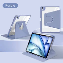Universal 360° Rotating iPad Case Cover - iPad 11th Gen A16 (XZ - Purple)