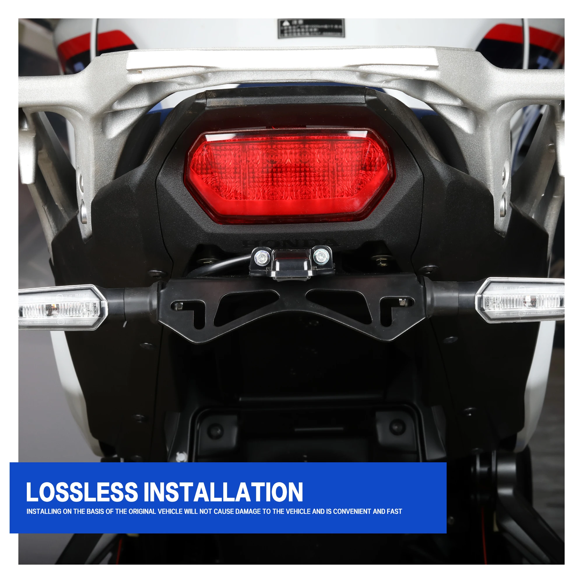 혼다 CRF1100L 아프리카 트윈 CRF 1100 L 아프리카 트윈 ES 2020-2026 번호판 홀더 오토바이 테일 티디 펜더