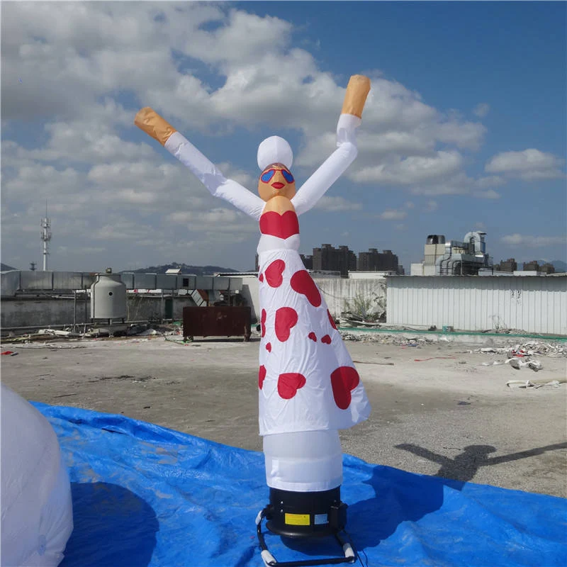 Divertenti Onde Gonfiabili Sky Air Dancer / Fly Guy Gonfiabile Air Dancer Costume Sky Dancing Man Tube Con Blower