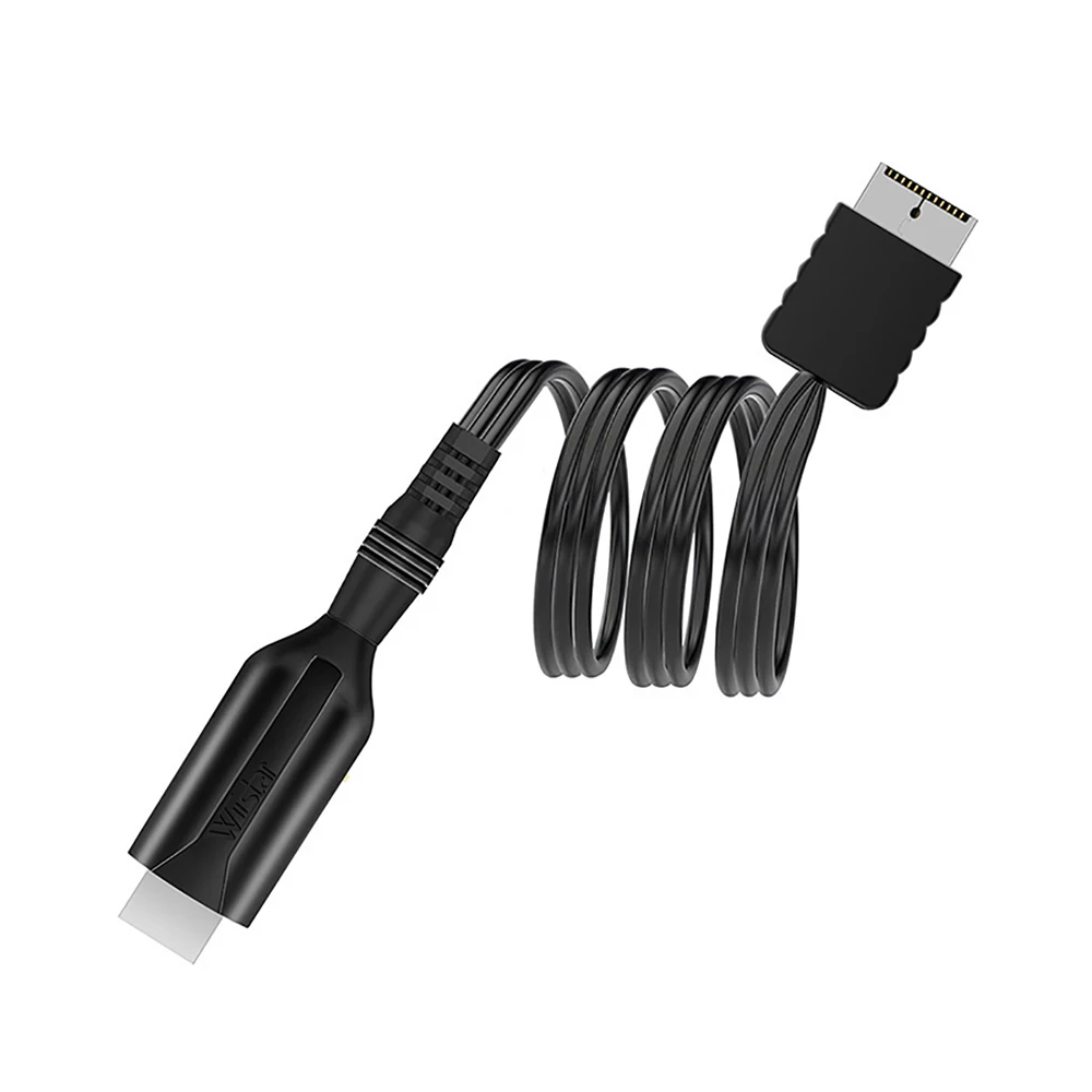 1080P PS2 к HDMI-совместимый аудио-видео конвертер адаптер Поддержка для PS режимов отображения для HDTV ПК Full HD Кабельный адаптер