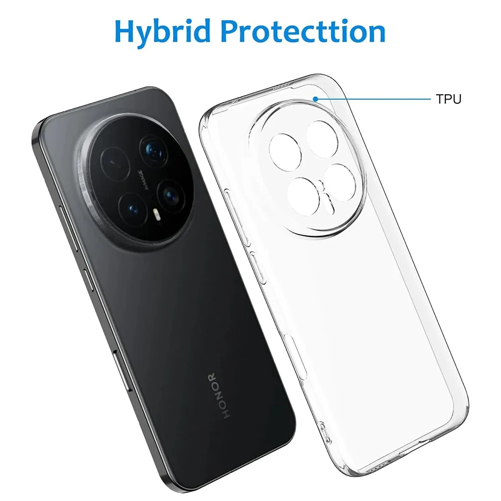 Ultra Thin Soft Transparent Shockproof Silicone Case - Clear Cover