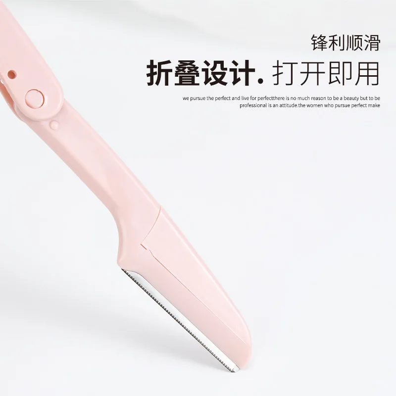 Safe Folding Ladies Face Shaver Eyebrow Trimmer Blade Anti-Scratch Razor Makeup Tools 1/5pc Eyebrow Trimmer Face Razor For Women eyebrow trimmer set eyebrow trimmer eyebrow razor set hair shaver eyebrow razor facial hair remover eyebrow trimmer blade face shaver