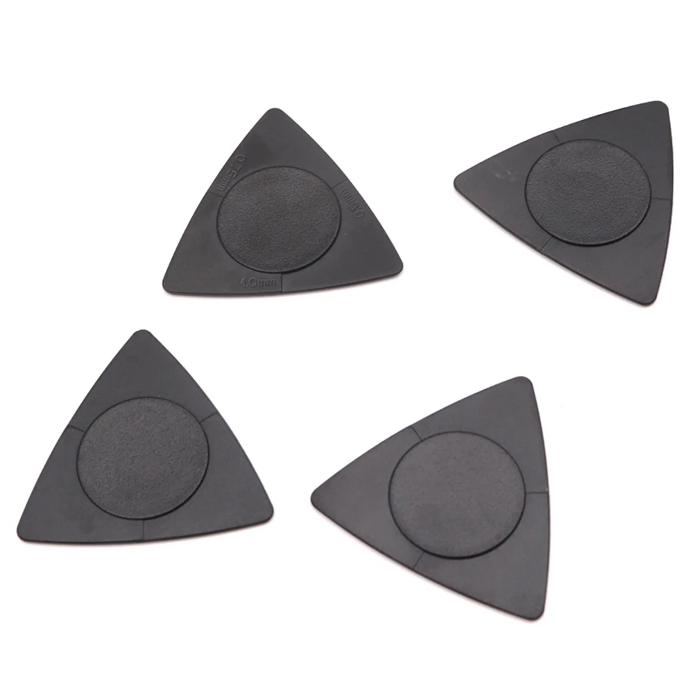 

Folk Guitar Picks Triangle Black Acoustic Music Guitar Picks Frosted Non-Slip Style ABS Material Picks Guitar Accessories