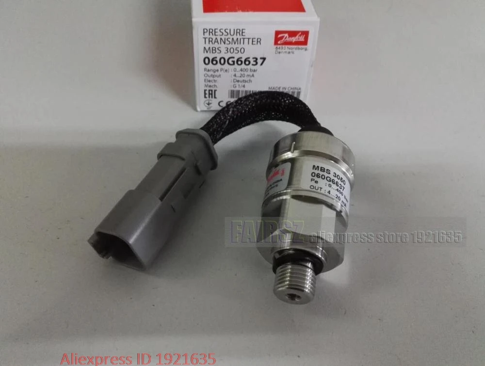 Original DAN.FOSS MBS3050 Pressure Tranmitter MBS 3050 060G6637 0-400 Bar FAIRSZ STORE