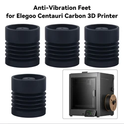 Toaiot Anti - Vibration Silicone Rubber Feet Mat - Durable Shock Absorbing Pad with Anti - Slip Design - 4pcs