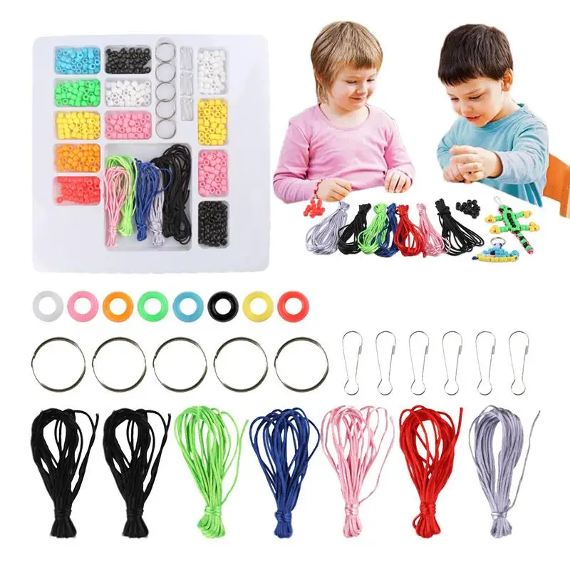 

Bead Keychain Making Kit Bead Animals Keychain Kit Create Bead Animals Fun Supplies Bead Craft Kit For Girls Beginners In DIY