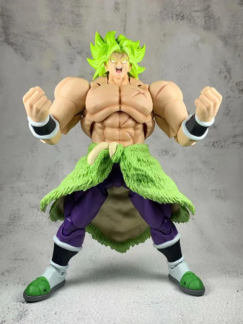 Anime Dragon Ball Z Super Saiyan Broly Broli Lift Ashtray Figure