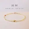 UMQ Natural Citrine Extremely Fine 2mm Crystal Custom Bracelet Lucky Beads Design Sense Niche Accessories