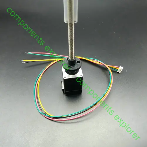 Nema8 선형 스테퍼 모터, 길이 150mm, Tr4.76 * 0.635 Acme 리드 스크류 스레드 8HY001-150N476