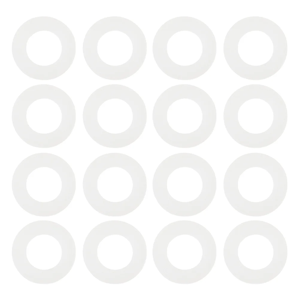 20 Pcs Round Gasket Flat Replacement Nylon Sealing Washer Screw Fastening Washers