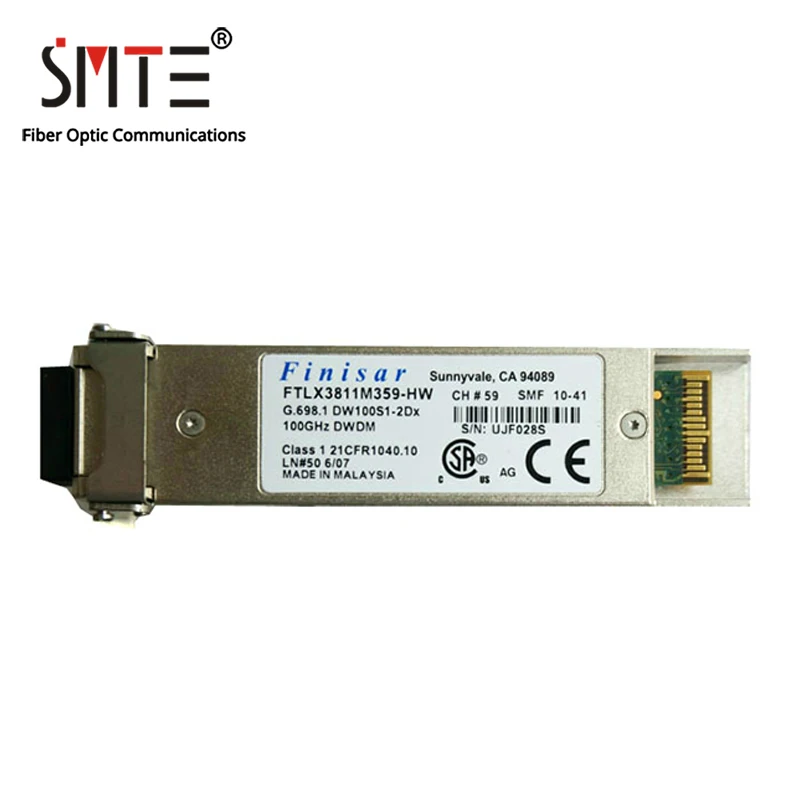 Finisar FTLX3811M359-HW XFP-1530.33nm-9.95G~11.1Gbps-80KM Fiber Optical Module